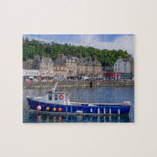 Quebra-cabeça Porto Oban Scotland Fish Boat Sea Viagem