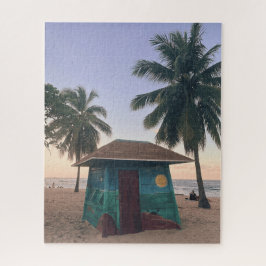 Quebra-cabeça Porto Rico Beach San Juan Island Sunset Photo