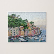 Portofino Harbor - Verão na Itália - 8x10 polegada