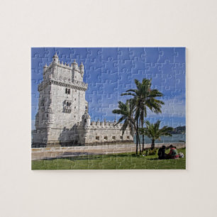 Quebra-cabeça Portugal, Lisboa. Torre de Belém, um Patrimônio Mu
