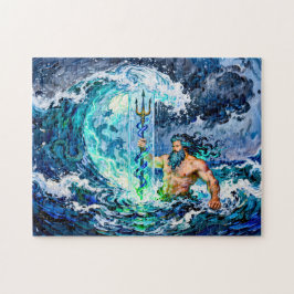 Quebra-cabeça Poseidon Deus do Mar