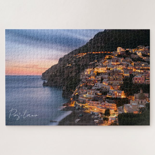 Quebra-cabeça Positano Coastline Photo (Horizontal)