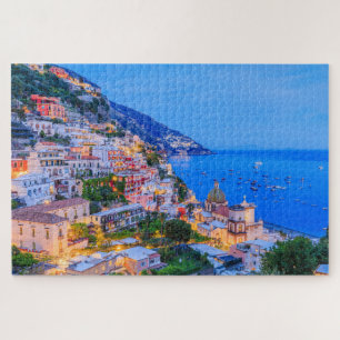 Quebra-cabeça Positano, Costa Amalfi, Itália.
