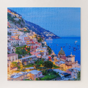 Quebra-cabeça Positano, Costa Amalfi, Itália.