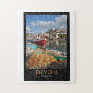 Quebra-cabeça Poster da ferrovia Devon