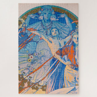 Quebra-cabeça Poster de Alphonse Mucha para o Festival de Sokol