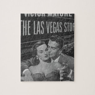 Quebra-cabeça Poster de B&W Las Vegas