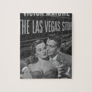 Quebra-cabeça Poster de B&W Las Vegas