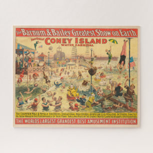 Quebra-cabeça Poster de Circo De Pessoas Em Figurinos