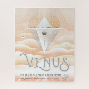 Quebra-cabeça Poster De Espaço Retroativo No Sistema Solar