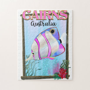 Quebra-cabeça Poster de Férias do Cairns na Austrália