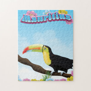 Quebra-cabeça Poster de viagens Maurícia