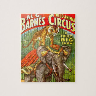 Quebra-cabeça Poster do circo