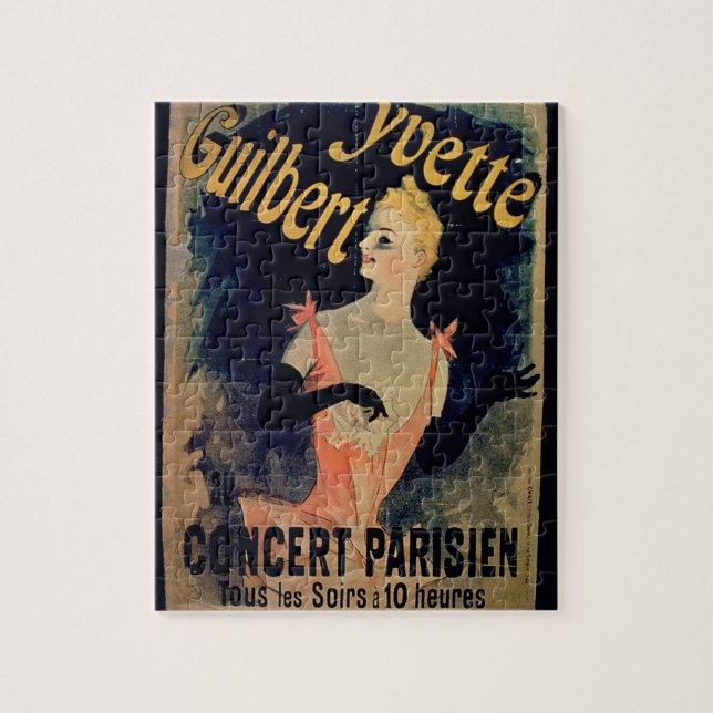 Quebra-cabeça Poster para de "o concerto parisiense Yvette (Vertical)