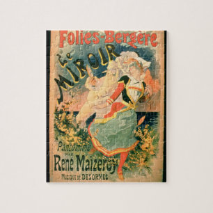Quebra-cabeça Poster para "Le Miroir" no Folies-Bergere, um pa