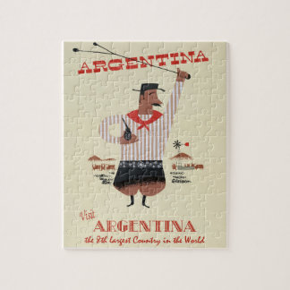 Quebra-cabeça Poster viagens vintage