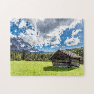 Quebra-cabeça Posto Zugspitze Alm Panorama Garmisch-Partenkirche