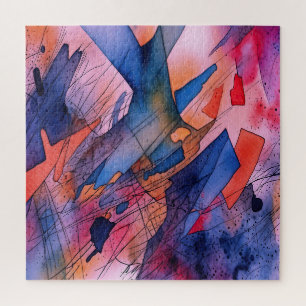 Quebra-cabeça "Potencial desencadeado" Arte Abstrato Contemporân