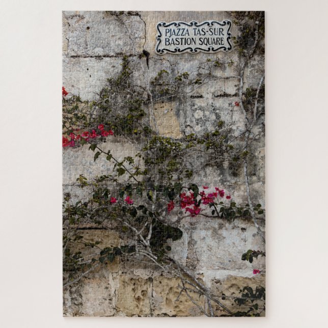 Quebra-cabeça Praça de Basção (Vertical)