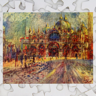 Quebra-cabeça Praça de São Marcos, Veneza por Pierre Renoir