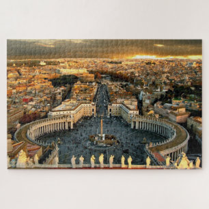 Quebra-cabeça Praça de São Pedro Vaticano