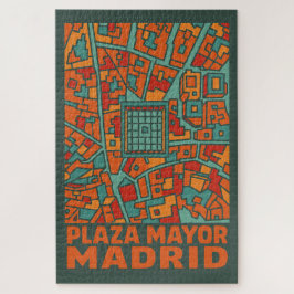 Quebra-cabeça Praça Maior de Madrid