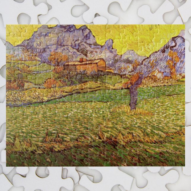 Quebra-cabeça Prado nas Montanhas por Vincent van Gogh (Criador carregado)