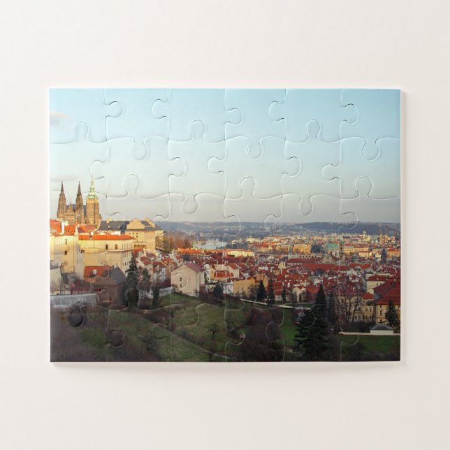 Quebra-cabeça Praga panorama 30-pc (Horizontal)