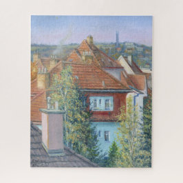 Quebra-cabeça "Prague 4 Telhados"