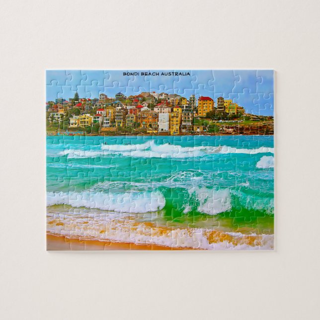 Quebra-cabeça Praia Bondi Austrália (Horizontal)