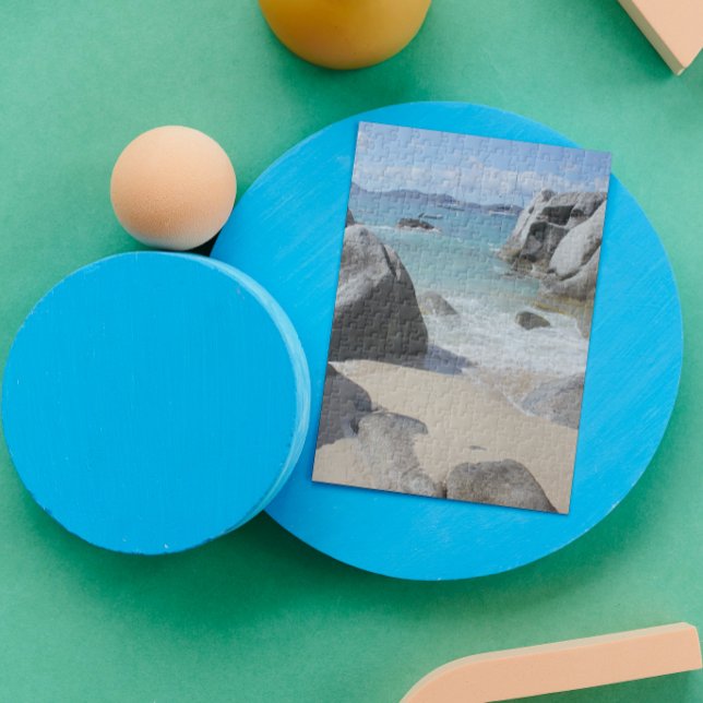 Quebra-cabeça Praia Cênica nas Banheiras de Virgin Gorda, BVI (Criador carregado)