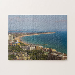 Quebra-cabeça Praia de Bournemouth.