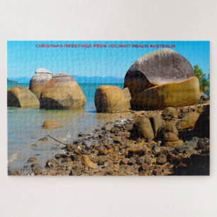 Quebra-cabeça Praia de Coco Austrália Jigsaw Puzzle