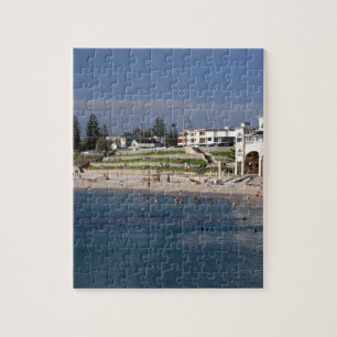 Quebra-cabeça Praia de Cottesloe em Perth, Austrália Ocidental