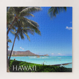 Quebra-cabeça praia de hawaii