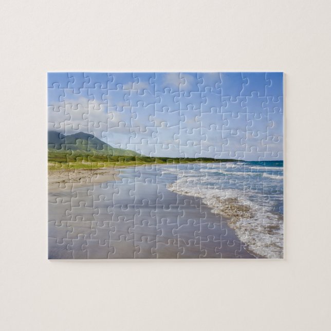 Quebra-cabeça Praia de Windward, Nevis (Horizontal)