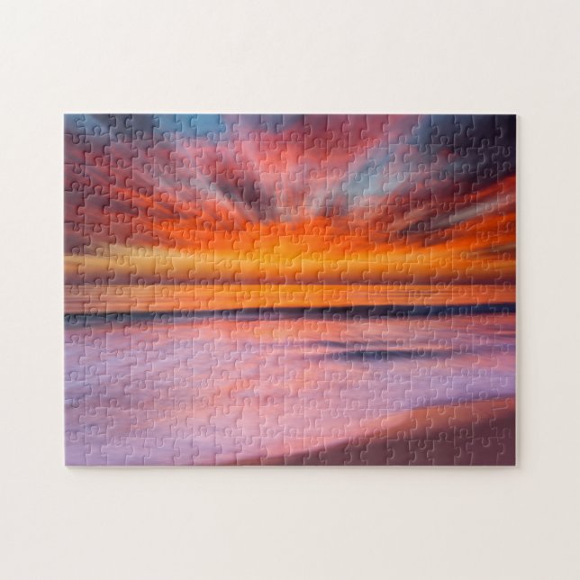 Quebra-cabeça Praia do Sunset Tamarack| Carlsbad, CA (Horizontal)