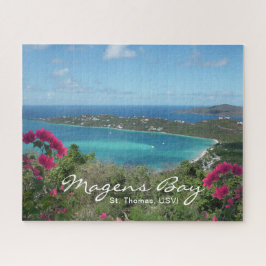 Quebra-cabeça Praia Tropical Magens Bay St. Thomas, USVI Foto