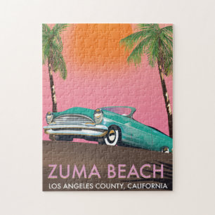 Quebra-cabeça Praia Zuma Condado de Los Angeles Califórnia
