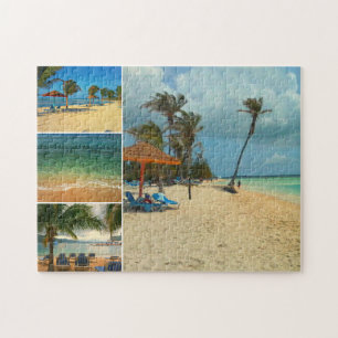 Quebra-cabeça praias de Caribe