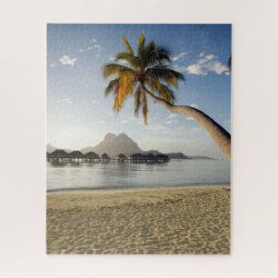 Quebra-cabeça Praias Tropicais Beach Huts, Bora Bora