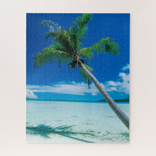 Quebra-cabeça Praias Tropicais Praia Motu Tofari, Bora Bora
