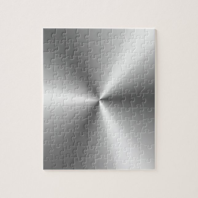 Quebra-cabeça Prata metálica (Vertical)