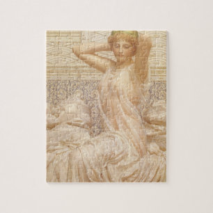 Quebra-cabeça Prata por Albert Joseph Moore, Arte Fino Vitoriano