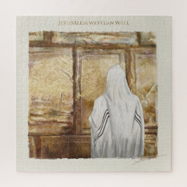 Quebra-cabeça Prayer Western Wall Jerusalem Cidade Antiga de Isr