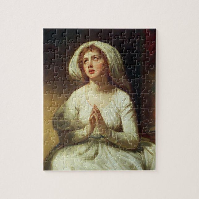 Quebra-cabeça Praying da senhora Hamilton (Vertical)