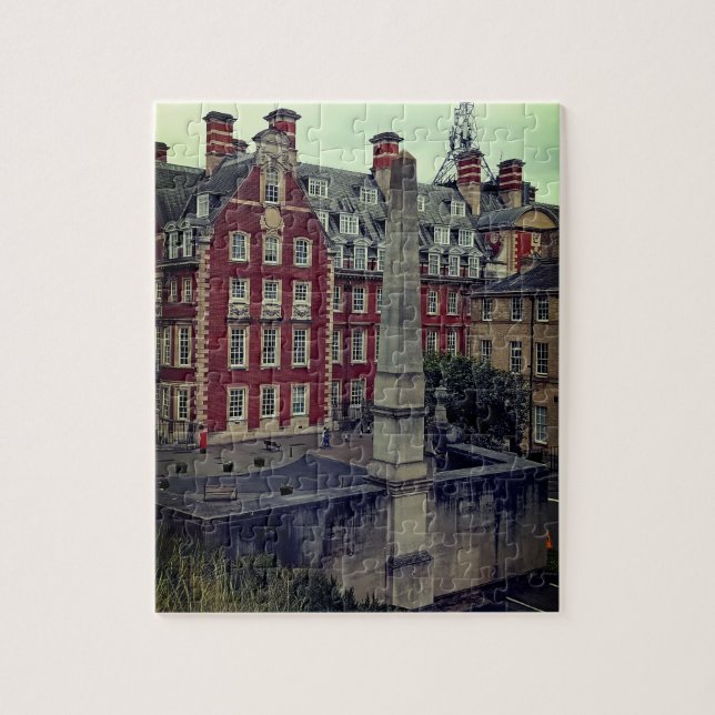 Quebra-cabeça prédios de York (Vertical)