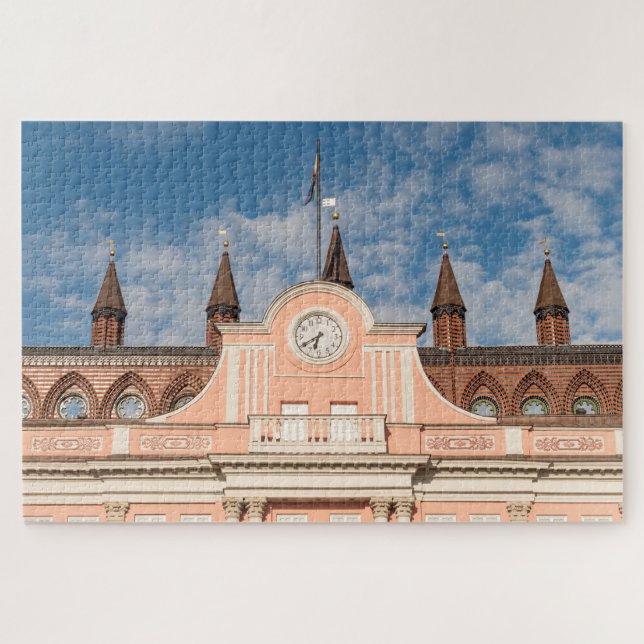 Quebra-cabeça Prefeitura de Rostock (Horizontal)