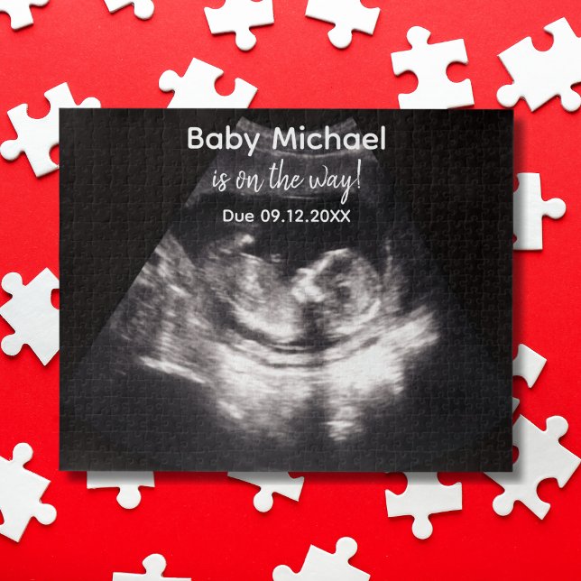 Quebra-cabeça Pregnancy Announcement baby ultrasound Custom  (Criador carregado)