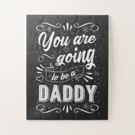 Quebra-cabeça Pregnancy Announcement You are Going to be a Daddy